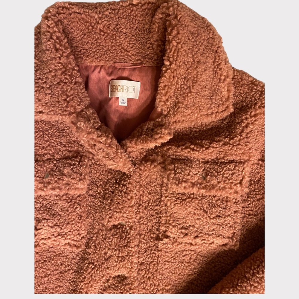 Beach Riot Sherpa jacket / Small - Picture 3 of 4
